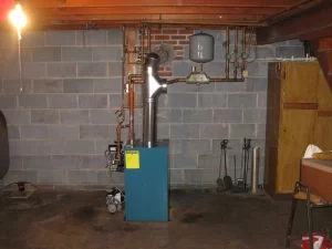A Boiler Service Job By Dave's Cooling and Heating of Frederick 