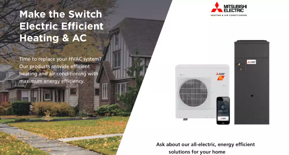 Mitsubishi Ductless MiniSplit HVAC Pricing